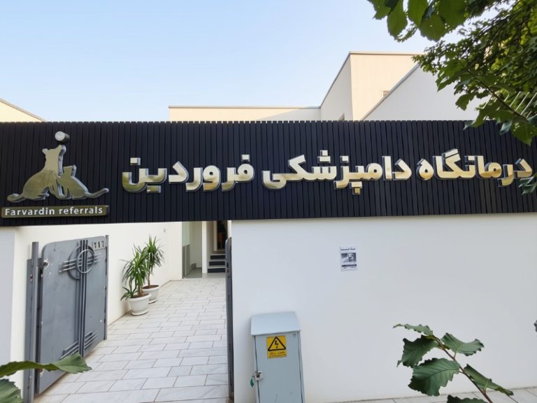 درب ورودی درمانگاه فروردین